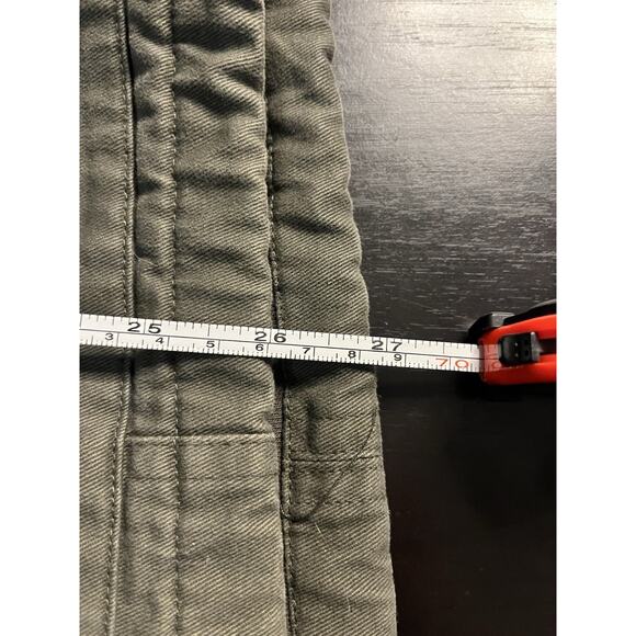 Earthbound Trading Co Jacket Brown Cotton Canvas Hooded Zip Up - Picture 7 of 7